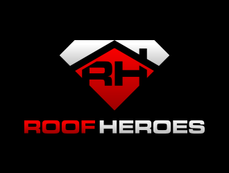 Roof Heros logo design by lexipej