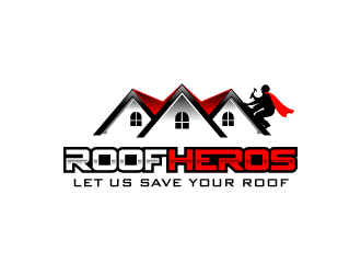 Roof Heros logo design by torresace