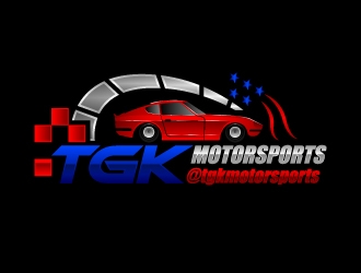 TGK Motorsports logo design by LogOExperT