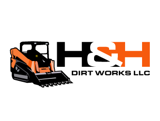 H and H Dirt Works LLC logo design by PRN123