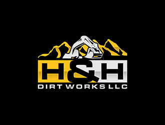H and H Dirt Works LLC logo design by ndaru
