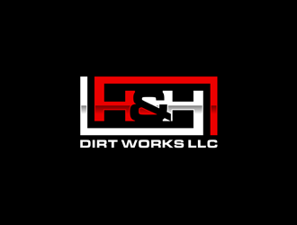 H and H Dirt Works LLC logo design by alby