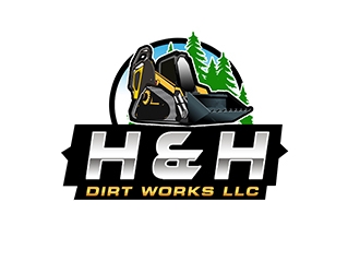 H and H Dirt Works LLC logo design by PrimalGraphics