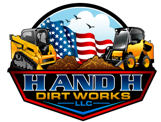 H and H Dirt Works LLC logo design by THOR_