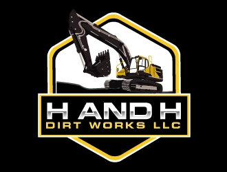 H and H Dirt Works LLC logo design by AamirKhan