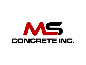MS Concrete Inc. logo design by scolessi