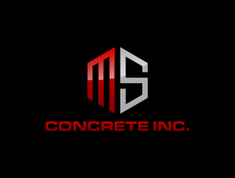 MS Concrete Inc. logo design by arturo_