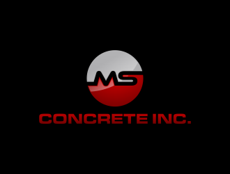 MS Concrete Inc. logo design by arturo_
