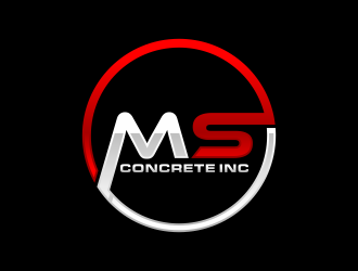 MS Concrete Inc. logo design by hidro