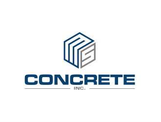 MS Concrete Inc. logo design by evdesign