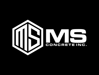 MS Concrete Inc. logo design by FirmanGibran