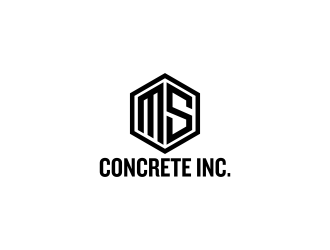 MS Concrete Inc. logo design by FirmanGibran