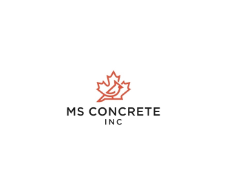 MS Concrete Inc. logo design by valace