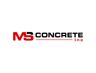 MS Concrete Inc. logo design by creator_studios