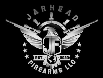 Jarhead Firearms LLC logo design by Suvendu