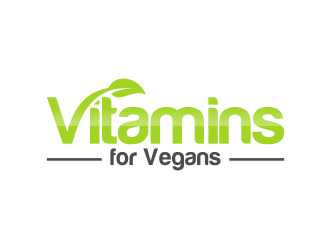Vitamins for Vegans logo design by hopee