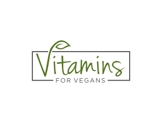 Vitamins for Vegans logo design by RIANW