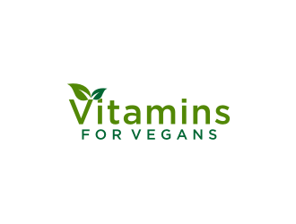 Vitamins for Vegans logo design by logitec