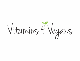 Vitamins for Vegans logo design by eagerly