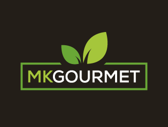 MK Gourmet logo design by pencilhand