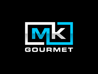 MK Gourmet logo design by ubai popi