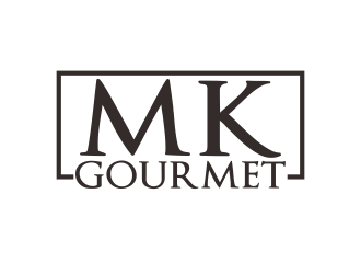 MK Gourmet logo design by Greenlight