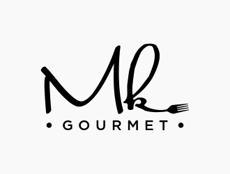MK Gourmet logo design by berkahnenen