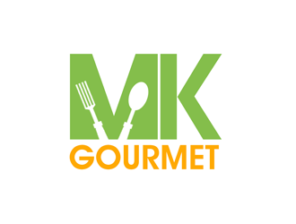 MK Gourmet logo design by kunejo