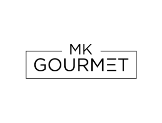 MK Gourmet logo design by Barkah
