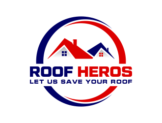 Roof Heros logo design by done