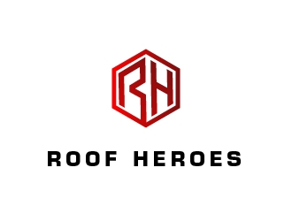 Roof Heros logo design by lbdesigns
