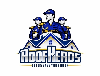 Roof Heros logo design by berewira