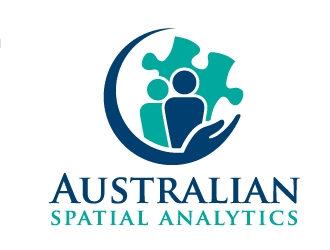 Australian Spatial Analytics logo design by jaize