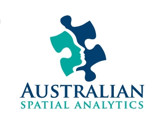 Australian Spatial Analytics logo design by jaize