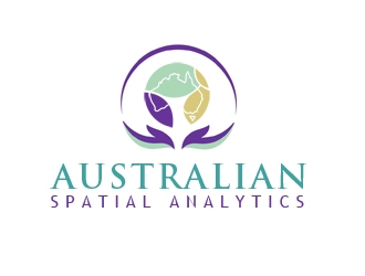 Australian Spatial Analytics logo design by nikkl