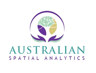 Australian Spatial Analytics logo design by nikkl