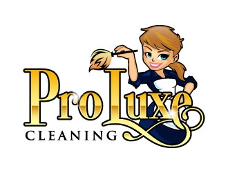 ProLuxe Cleaning logo design by daywalker