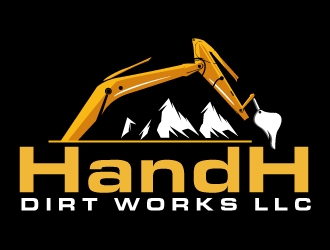 H and H Dirt Works LLC logo design by AamirKhan