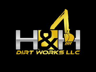 H and H Dirt Works LLC logo design by Aster