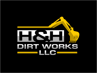 H and H Dirt Works LLC logo design by bunda_shaquilla