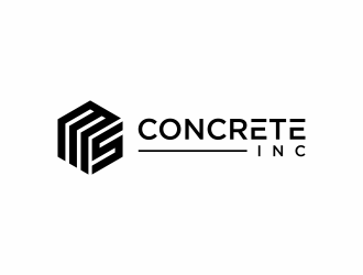MS Concrete Inc. logo design by Editor