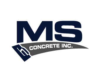 MS Concrete Inc. logo design by jaize