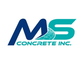 MS Concrete Inc. logo design by daywalker