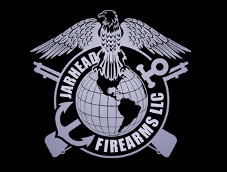 Jarhead Firearms LLC logo design by DreamLogoDesign