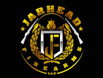 Jarhead Firearms LLC logo design by DreamLogoDesign