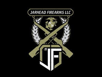 Jarhead Firearms LLC logo design by frontrunner