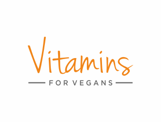 Vitamins for Vegans logo design by afra_art