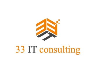 33 IT Consulting logo design by BrainStorming