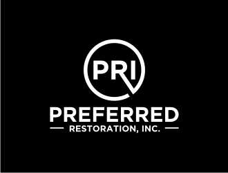Preferred Restoration, Inc. logo design by hopee