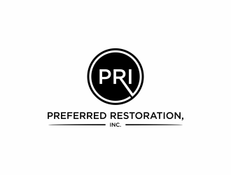 Preferred Restoration, Inc. logo design by Franky.